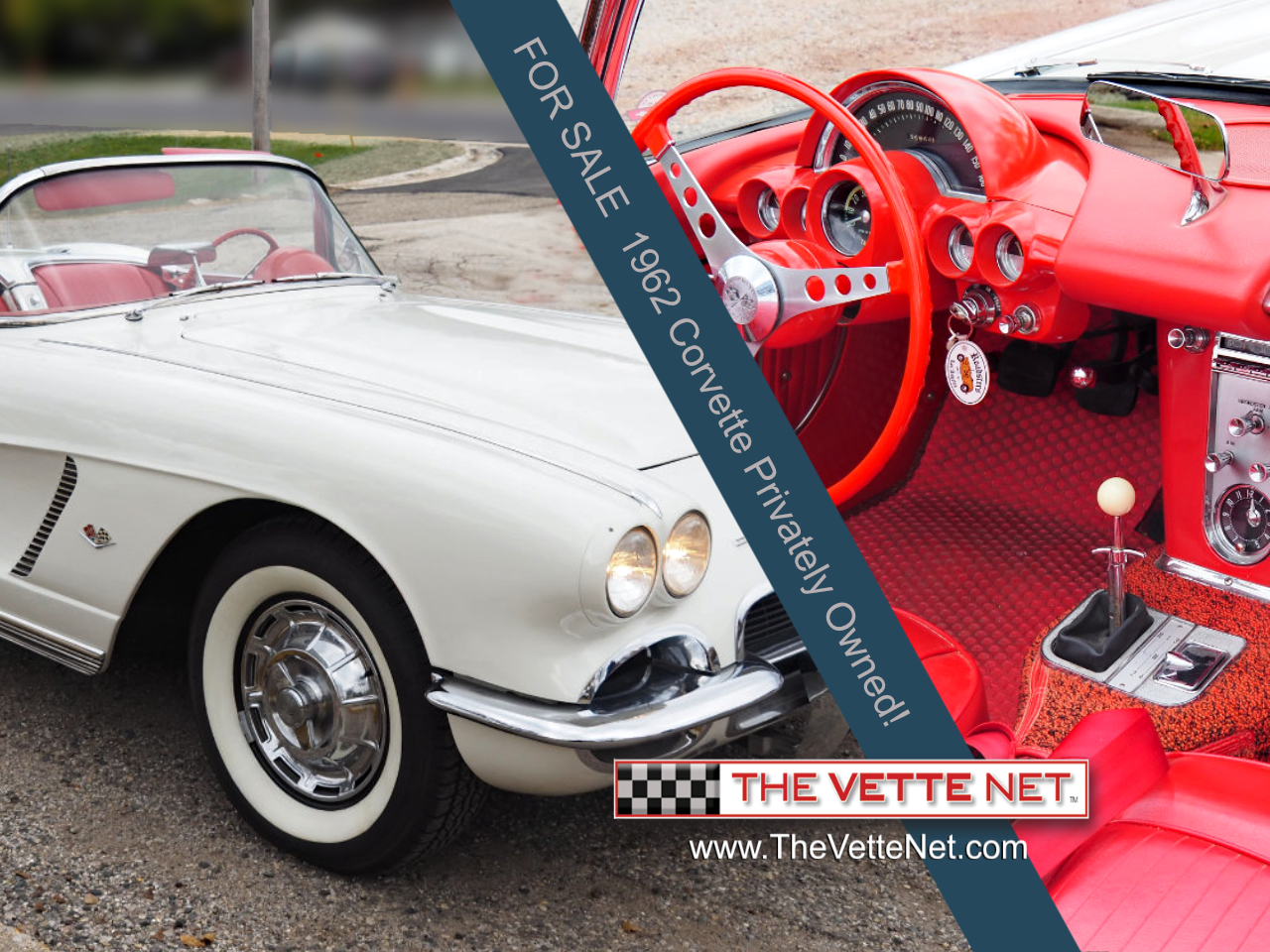 1962 Corvette  Ermine White