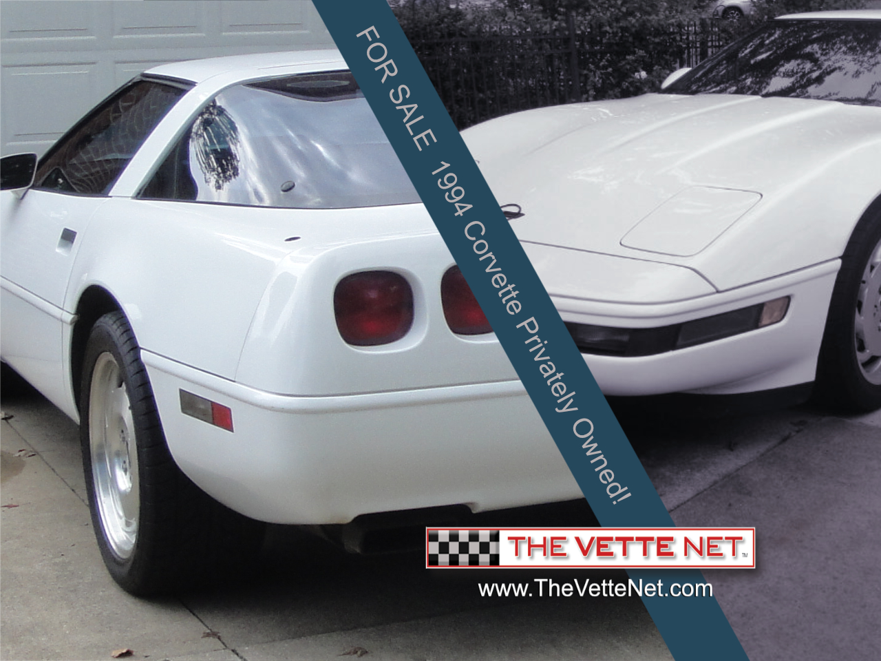 1994 Corvette Coupe Arctic White