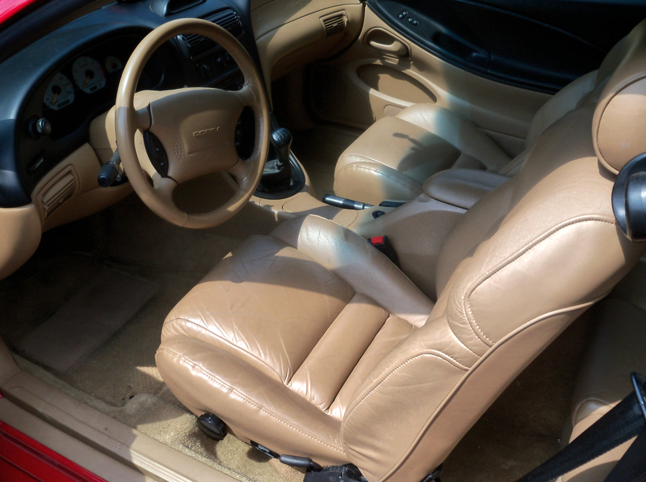 1995 Corvette Coupe Red