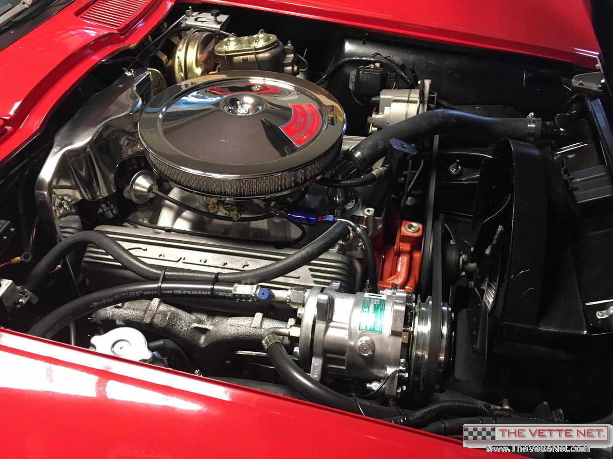 1967 Corvette Convertible Rally Red