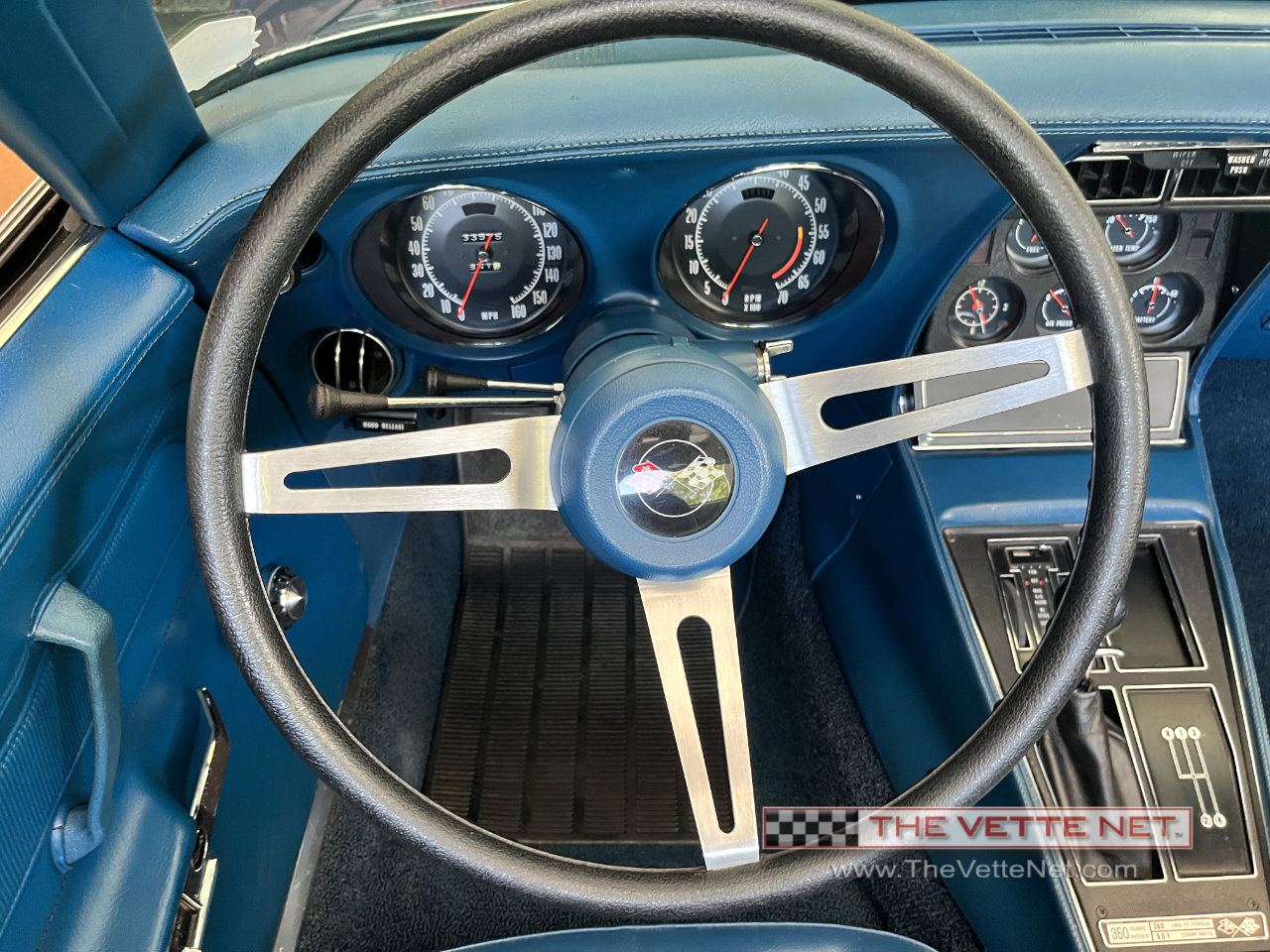 1972 Corvette T-Top Targa Blue