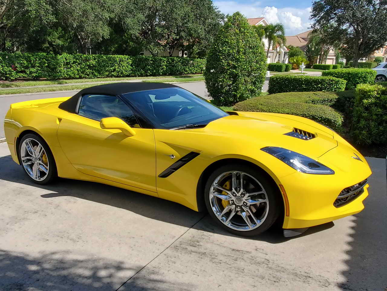 TheVetteNet.com - 2017 Corvette Convertible Corvette Racing Yellow