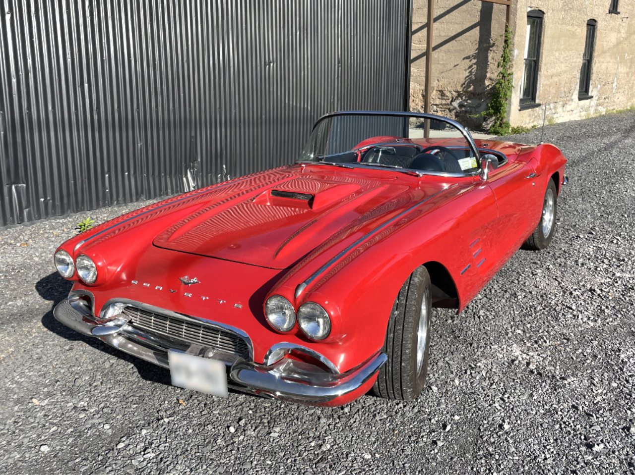 1961 Corvette Convertible Red