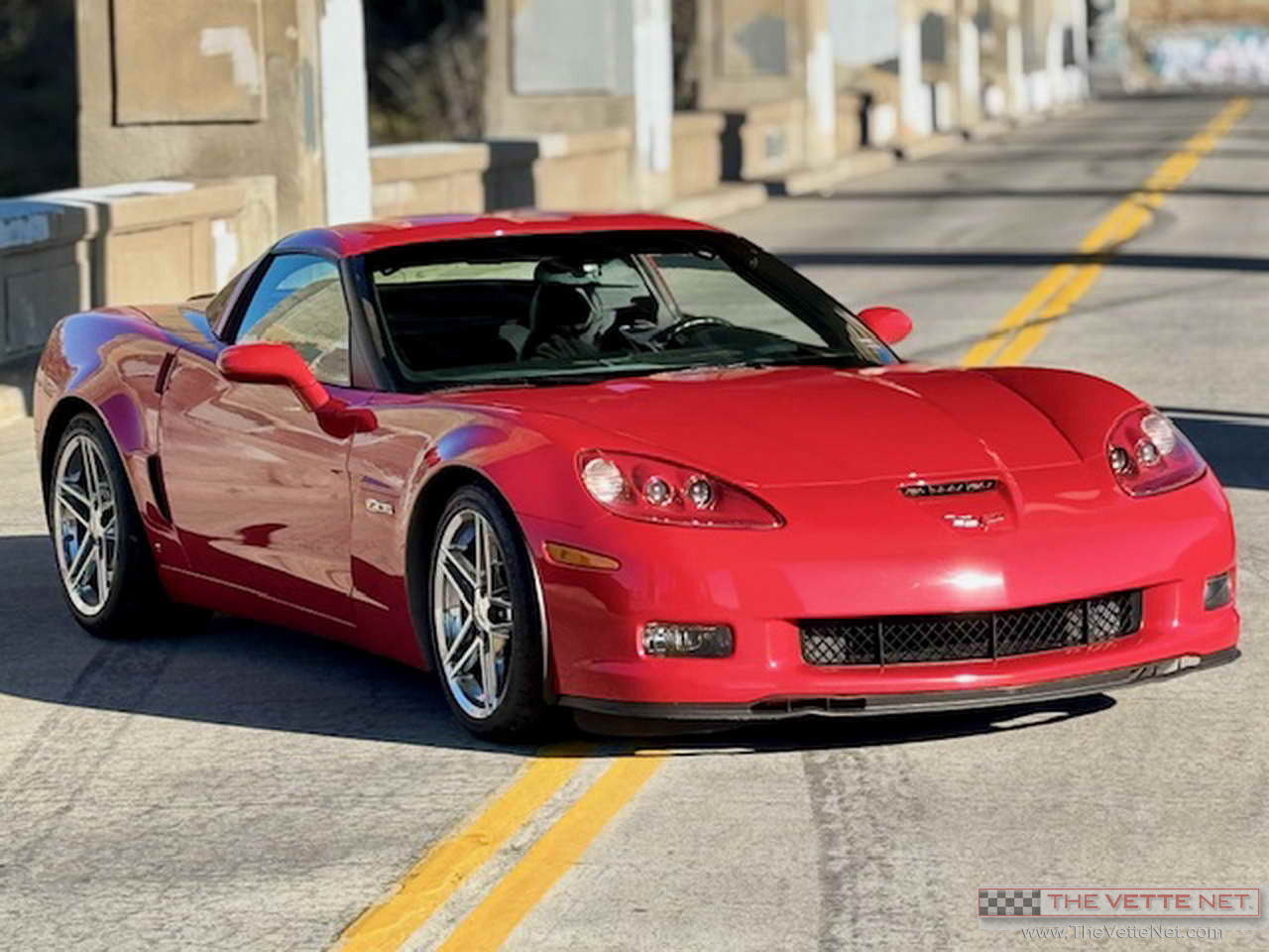 2008 Corvette Hardtop Red