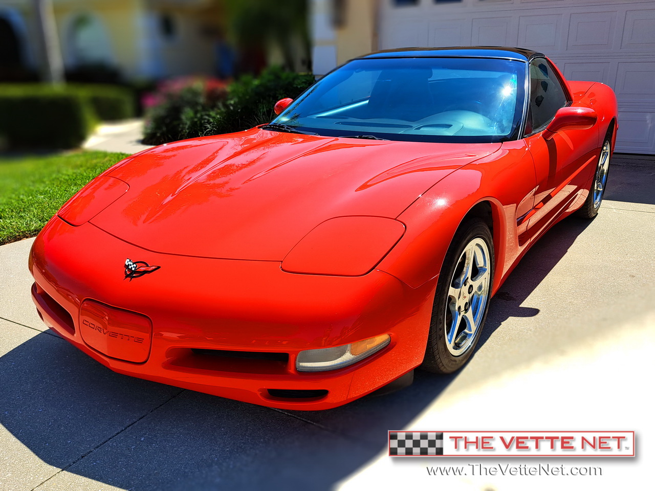 2001 Corvette Coupe Red