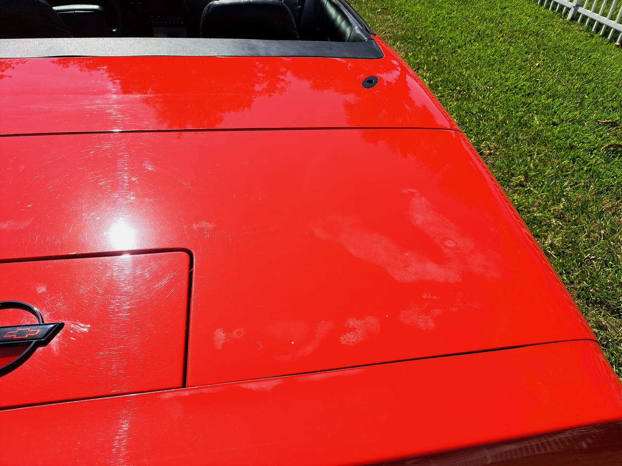 1995 Corvette Convertible Red