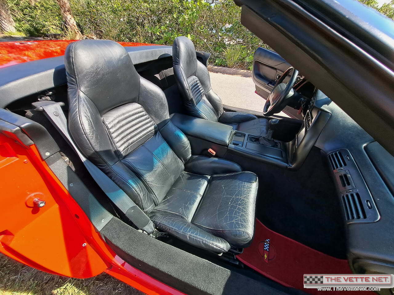 1995 Corvette Convertible Red