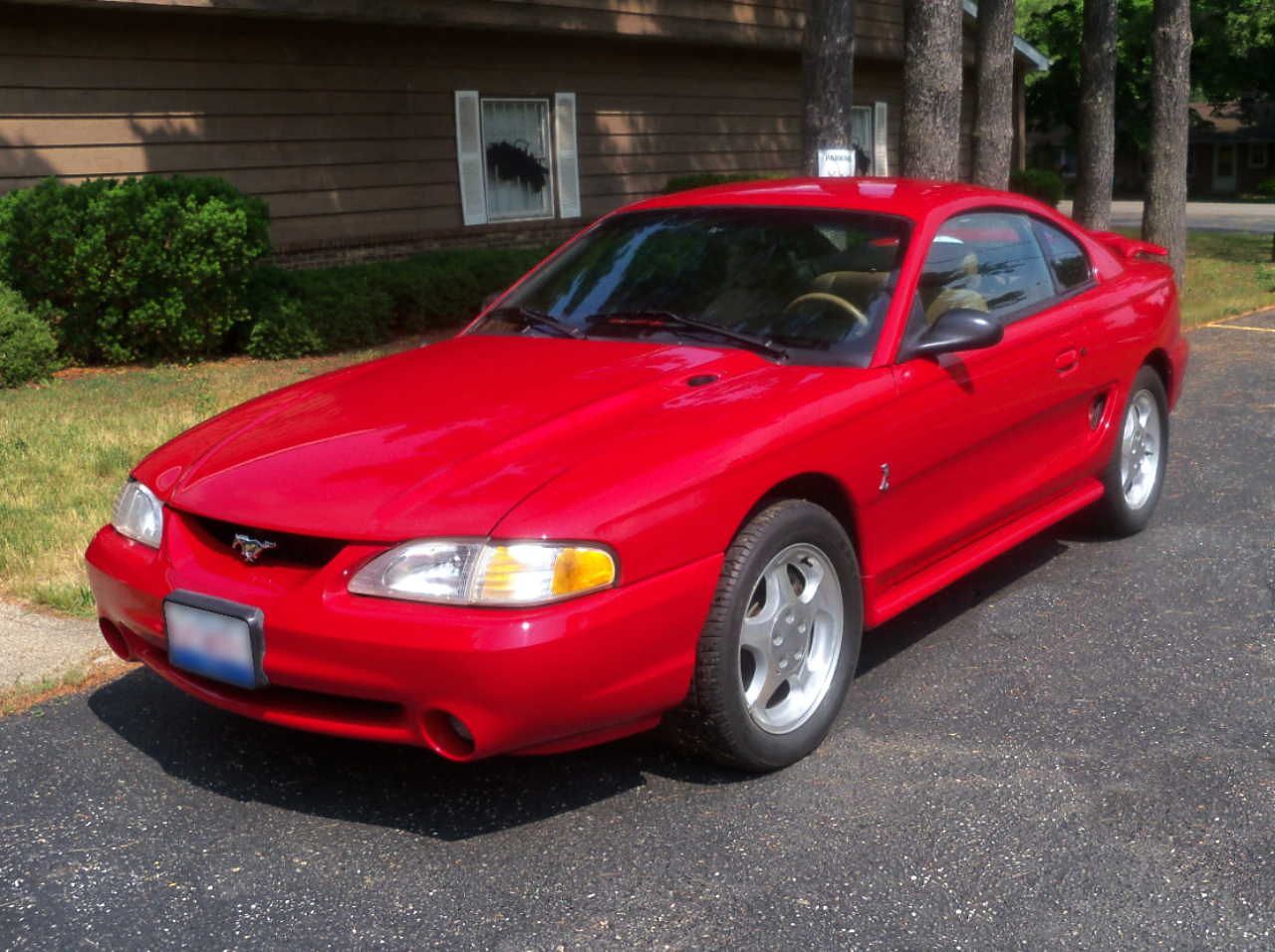 1995 Corvette Coupe Red