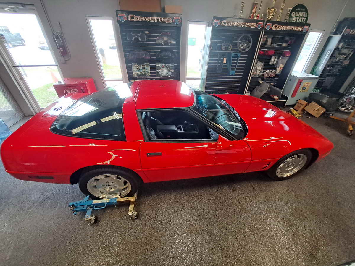 1996 Corvette Coupe Red