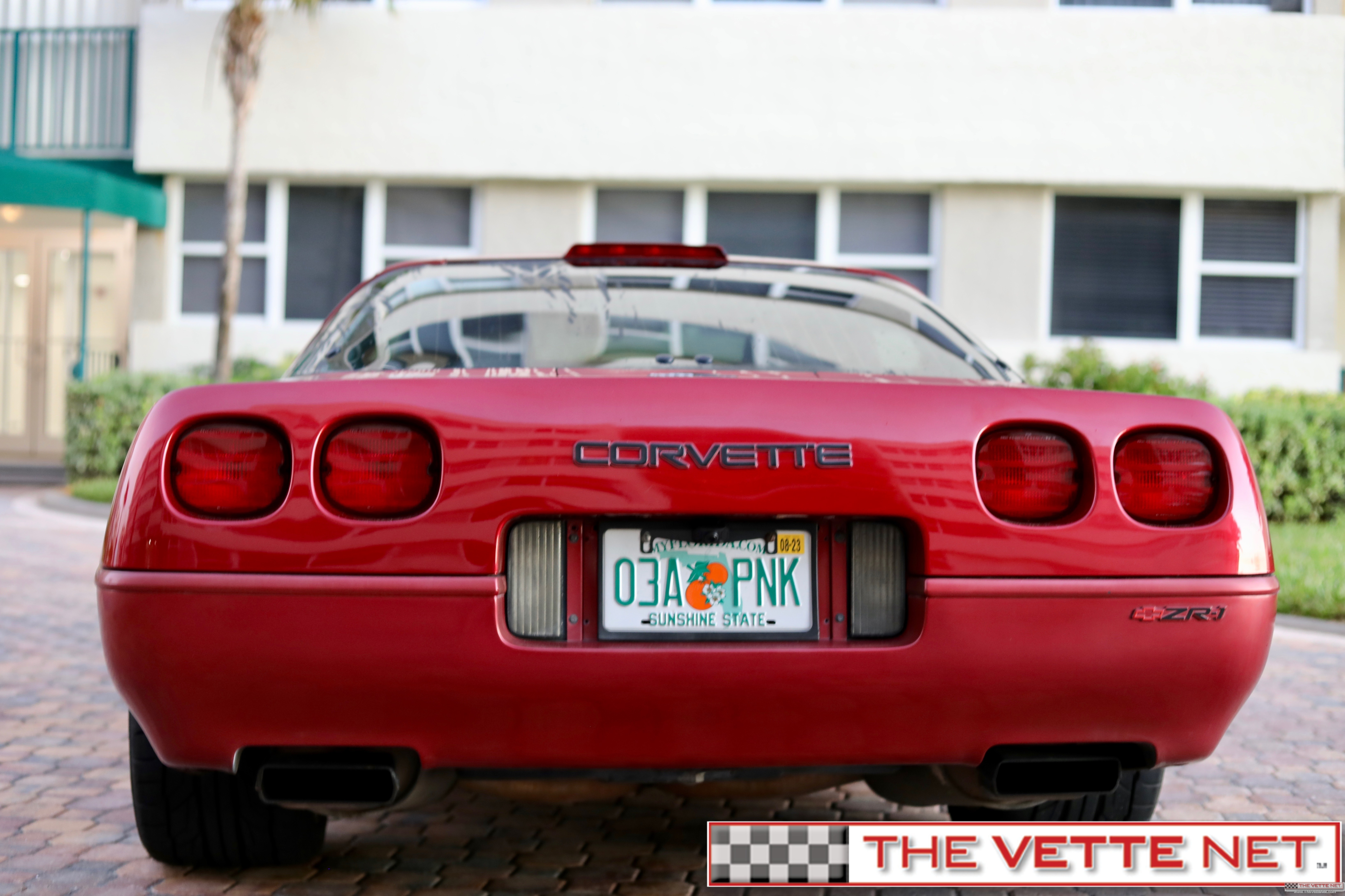 1992 Corvette Coupe Dark Red Metallic