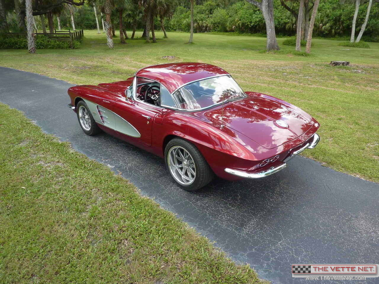 1961 Corvette Convertible Candy Apple Red