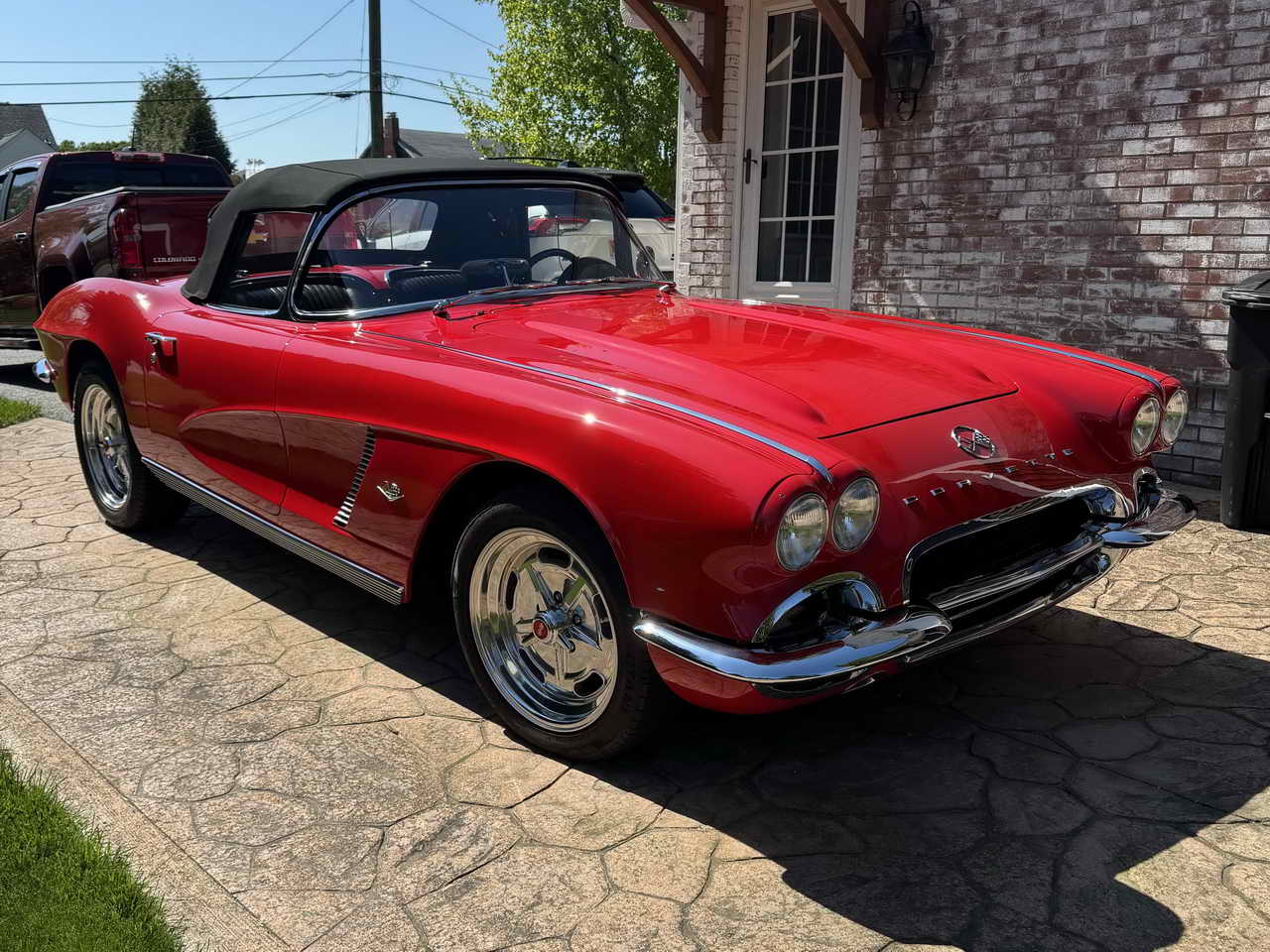 1962 Corvette Convertible Roman Red
