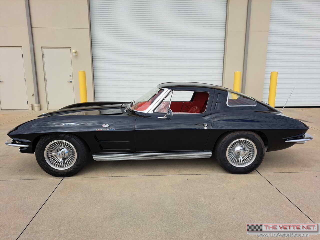 1963 Corvette Coupe Tuxedo Black