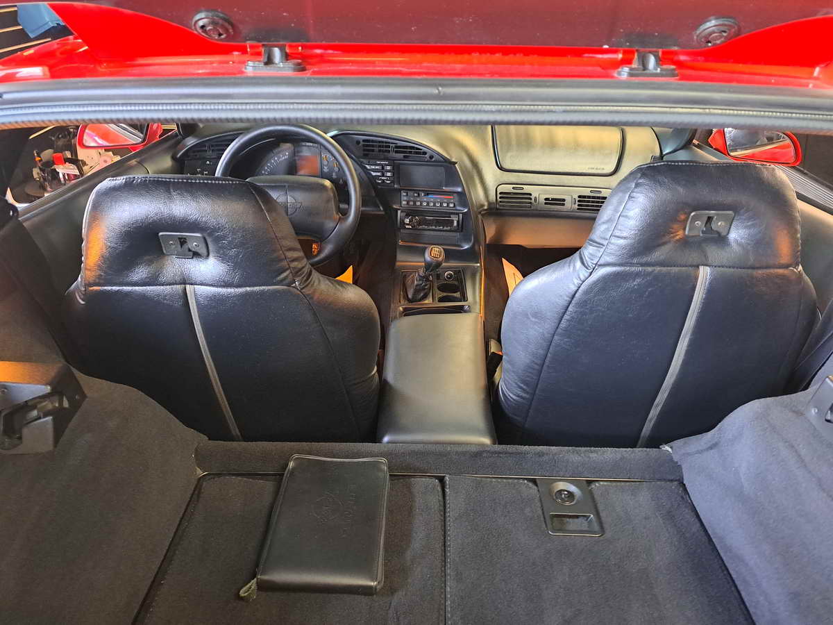 1996 Corvette Coupe Red