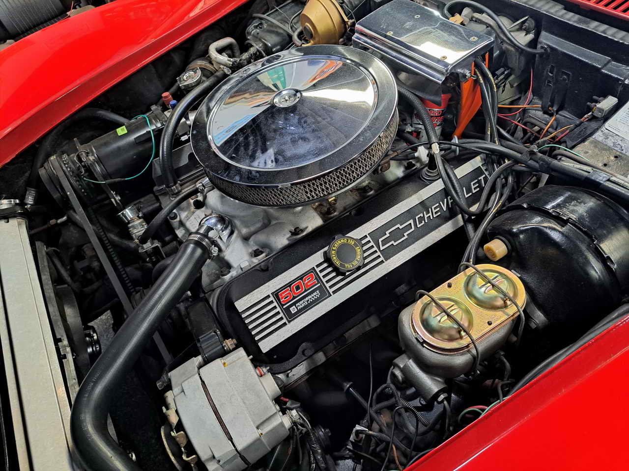 1972 Corvette Coupe Mille Miglia Red