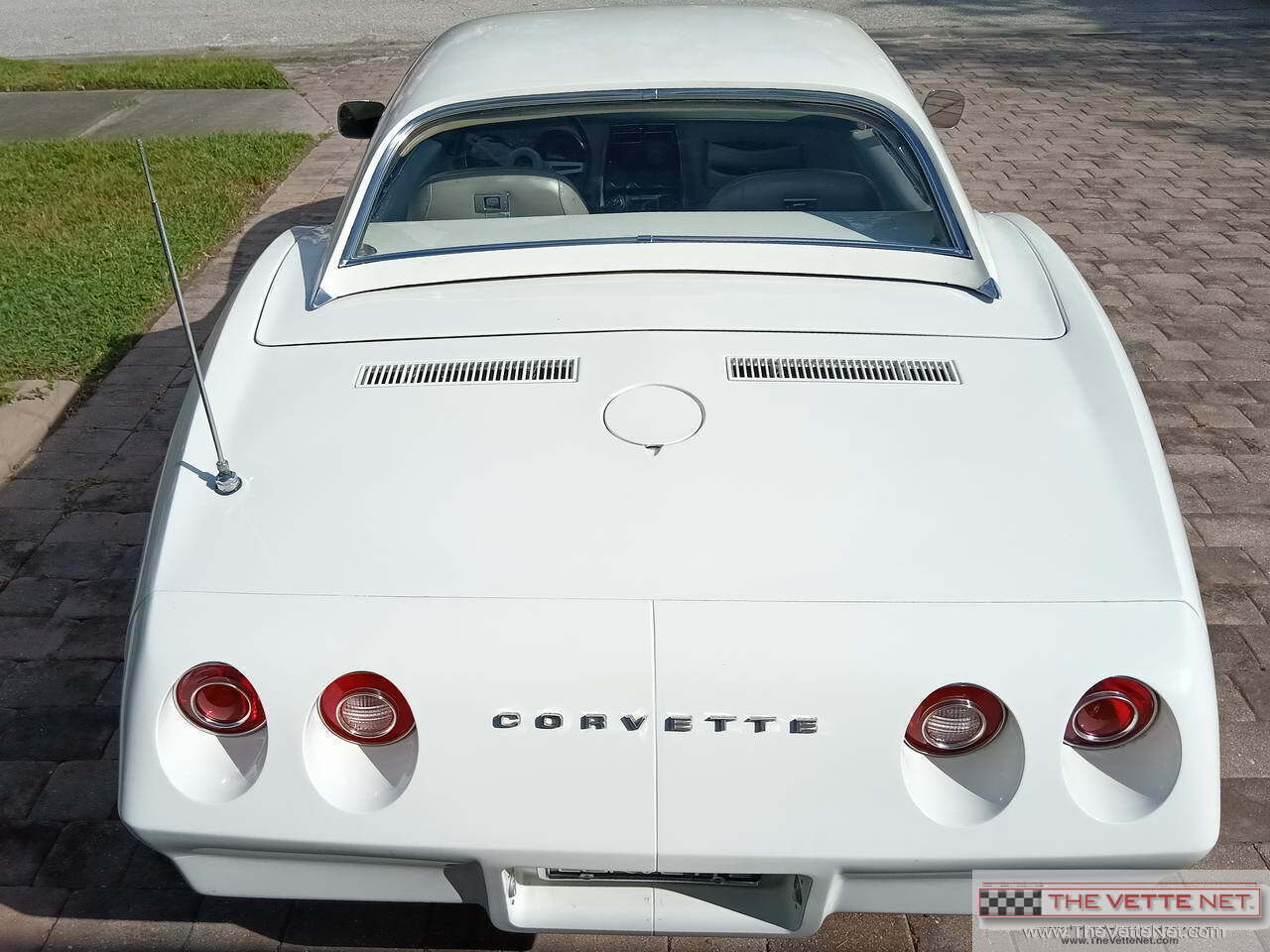 1974 Corvette Convertible White