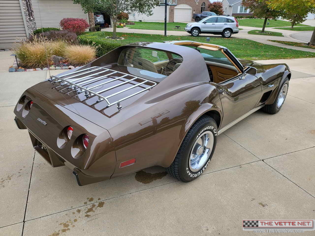 1976 Corvette Coupe Dark Brown Metallic