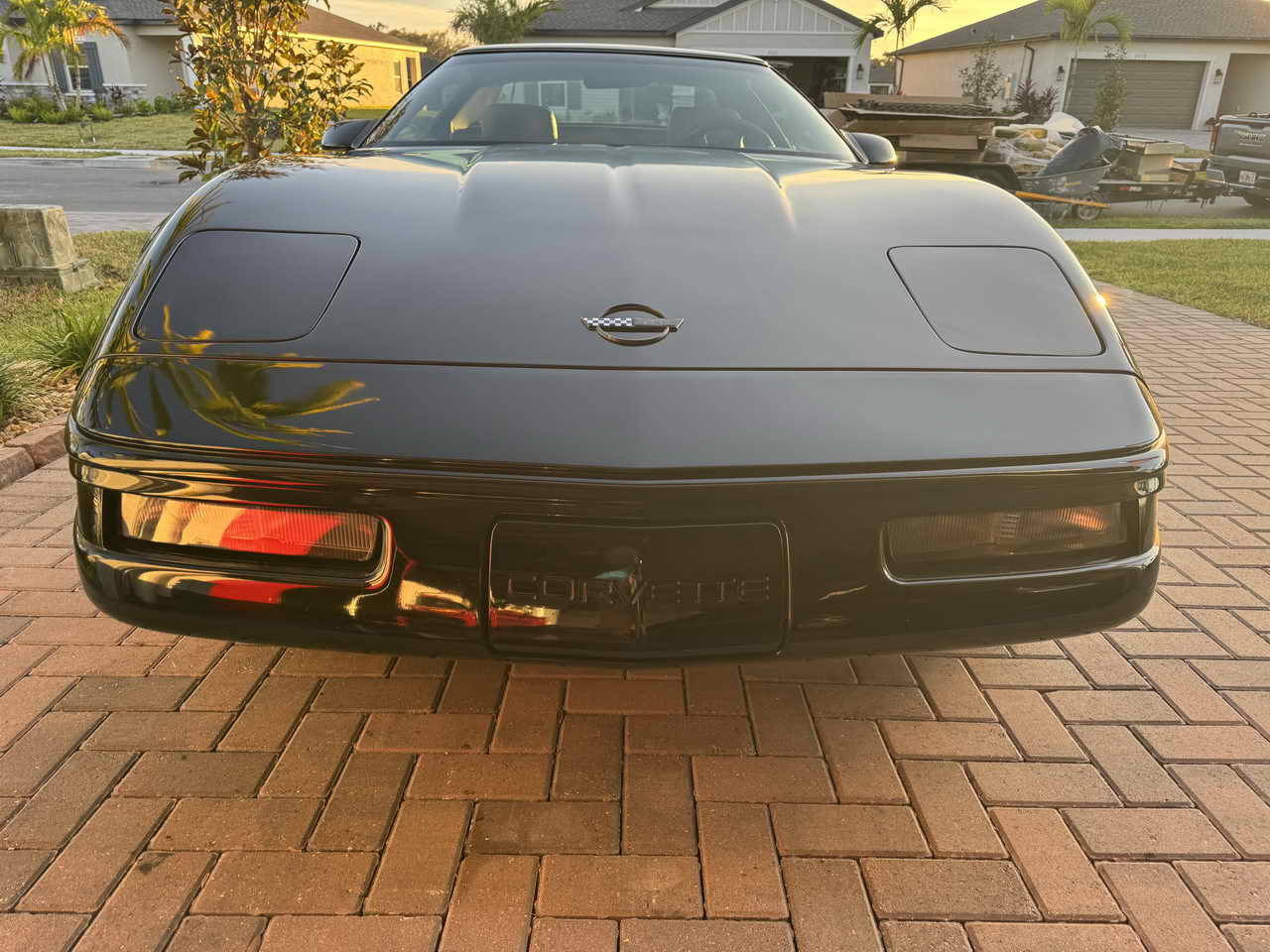 1992 Corvette Convertible Black