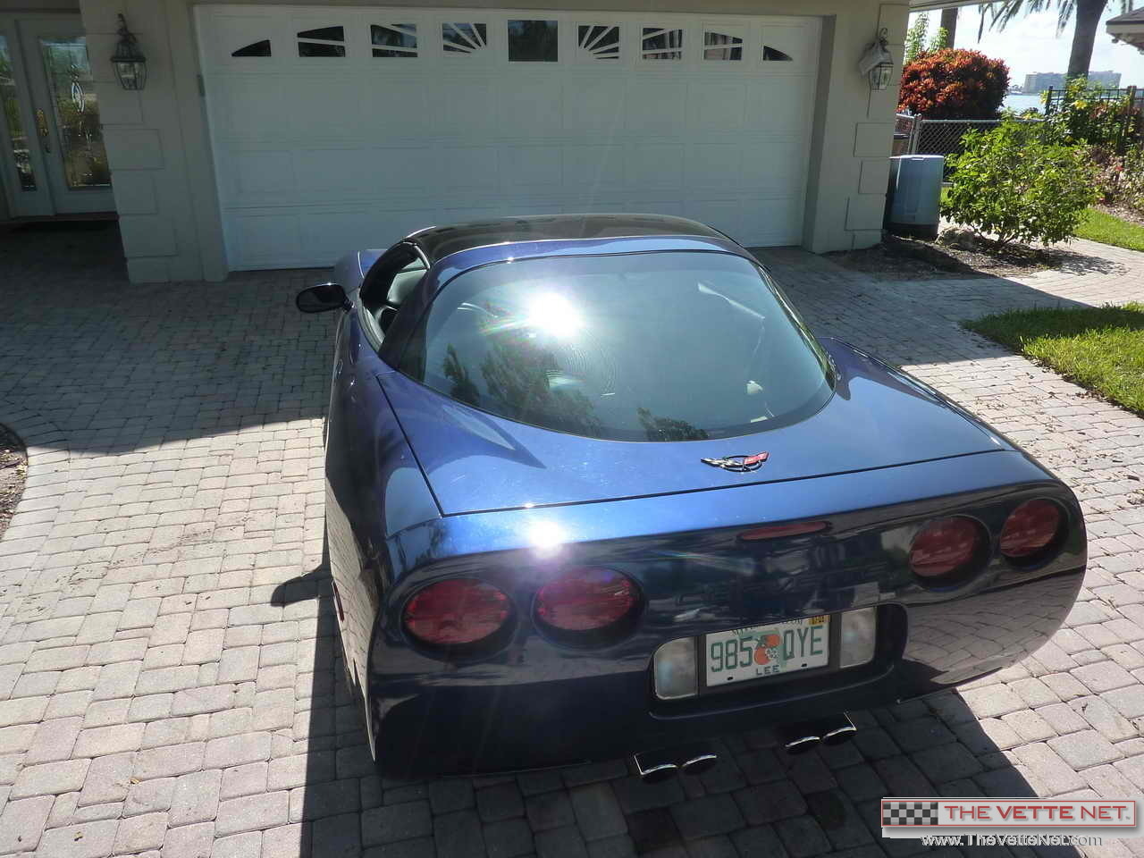 2000 Corvette Coupe Navy Blue Metallic
