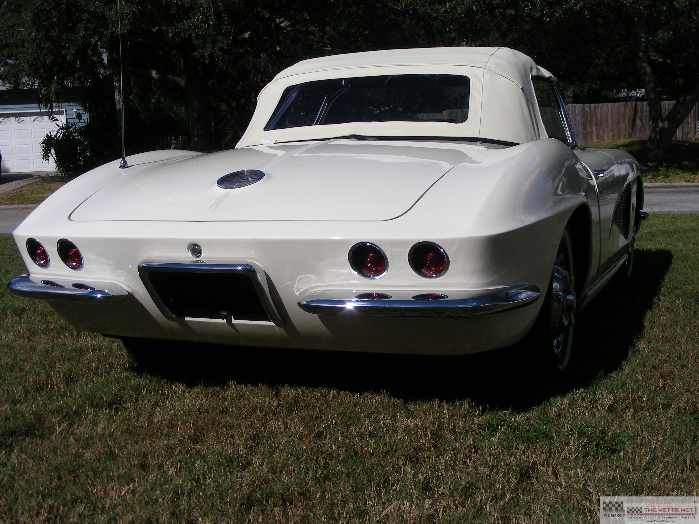 1962 Corvette Convertible Ermine White