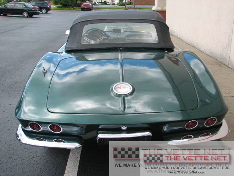 1961 Corvette Convertible Green
