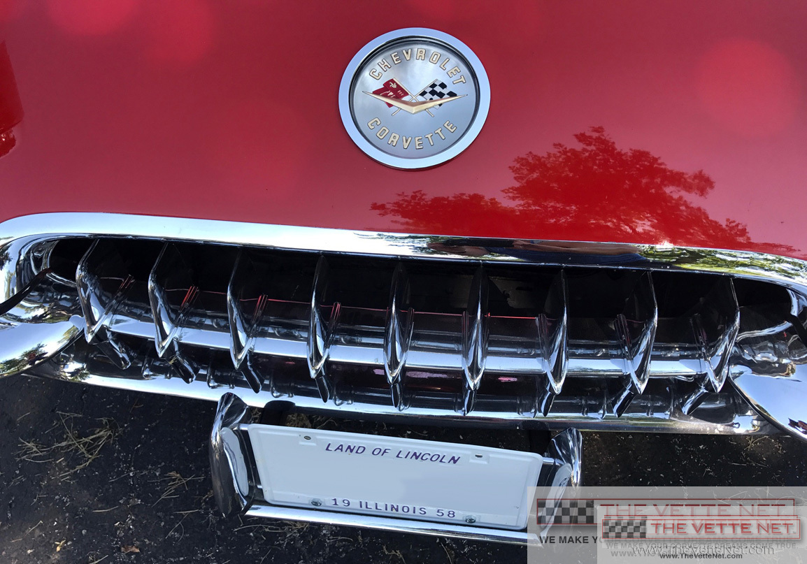 1958 Corvette Convertible Red