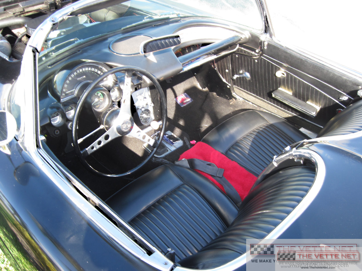 1962 Corvette Convertible Tuxedo Black