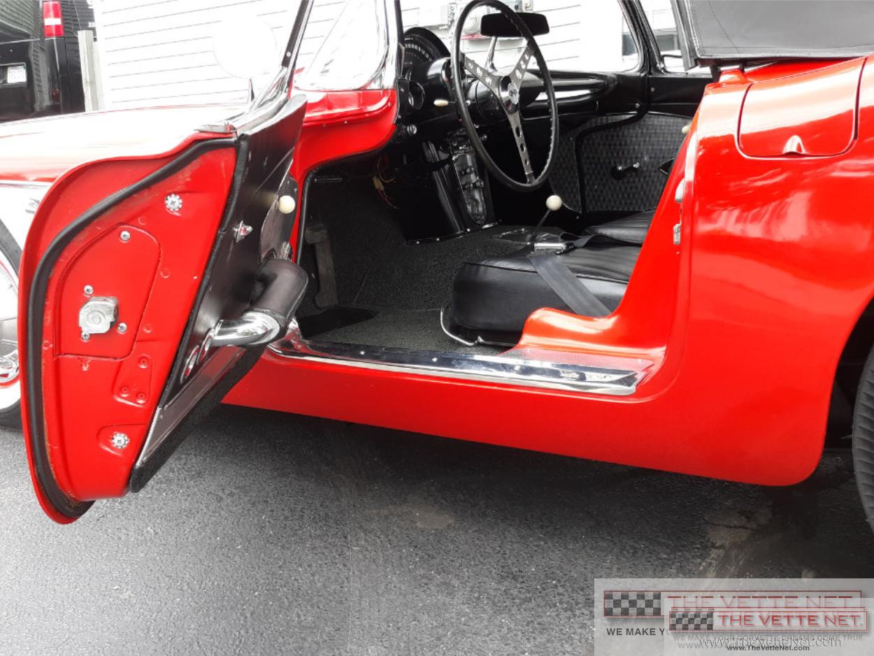 1960 Corvette Convertible Roman Red