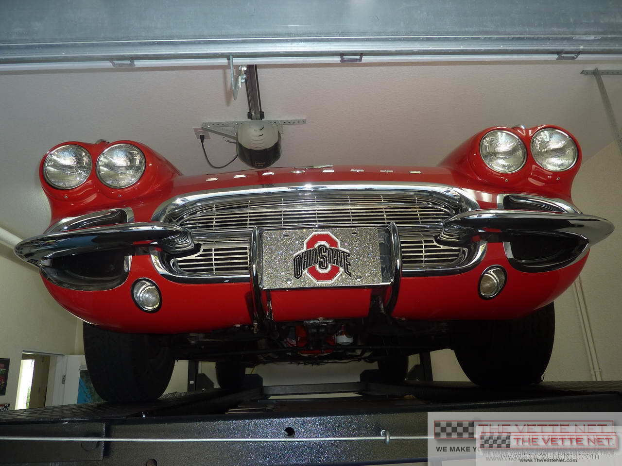 1961 Corvette Convertible Roman Red