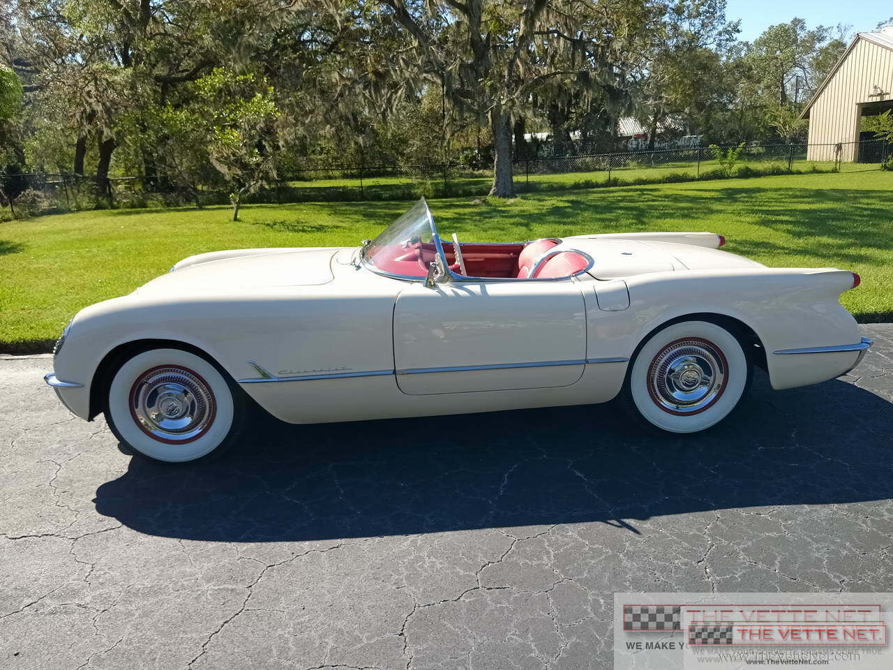 1954 Corvette Convertible White