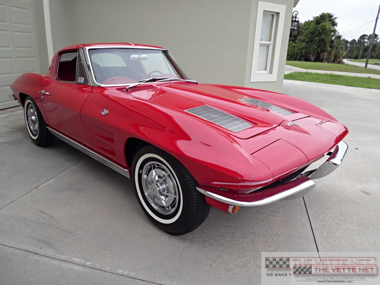 1963 Corvette Coupe Red