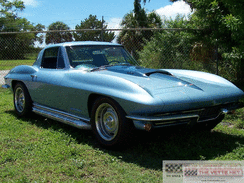 1967 Corvette Coupe Elkhart Blue