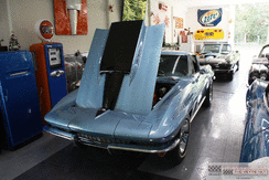 1967 Corvette Convertible Lynndale Blue
