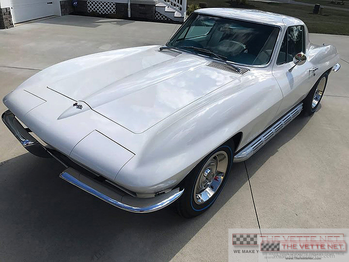 1967 Corvette Coupe Ermine White