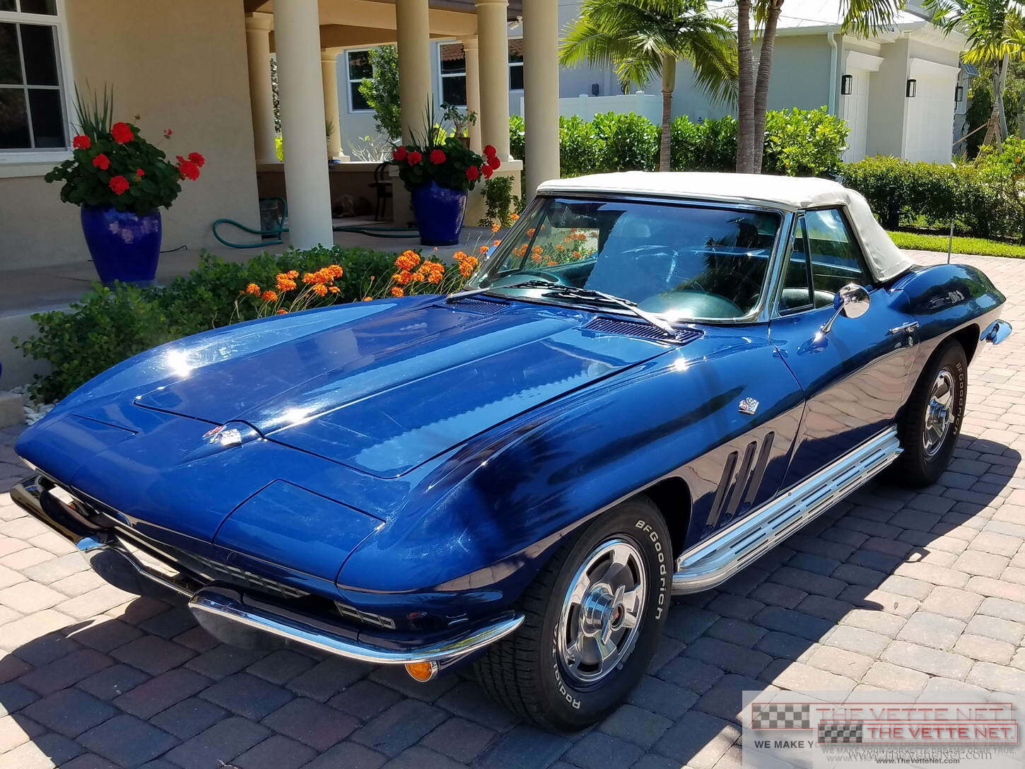 1966 Corvette Convertible Blue
