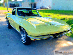 1967 Corvette Coupe Sunfire Yellow