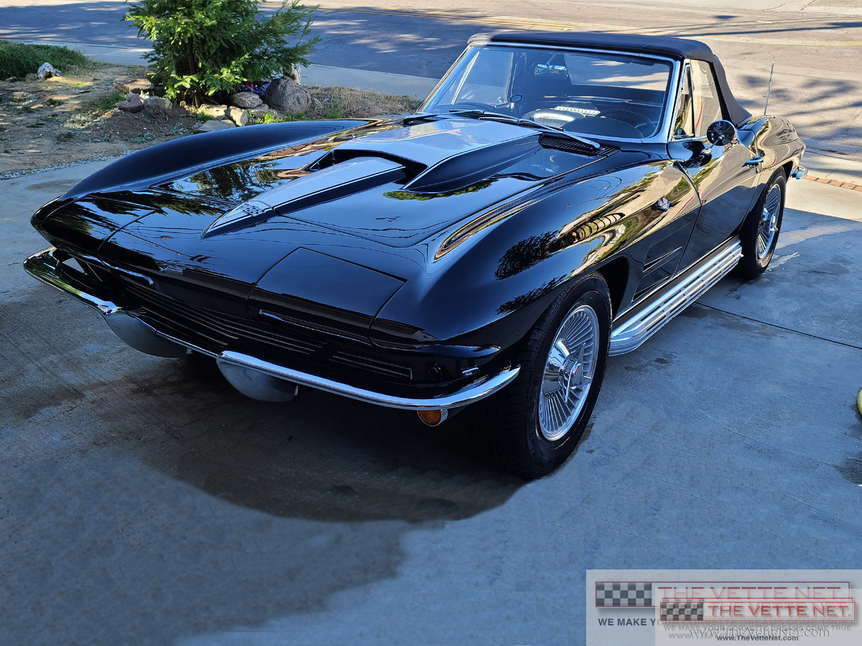 1963 Corvette Convertible Black