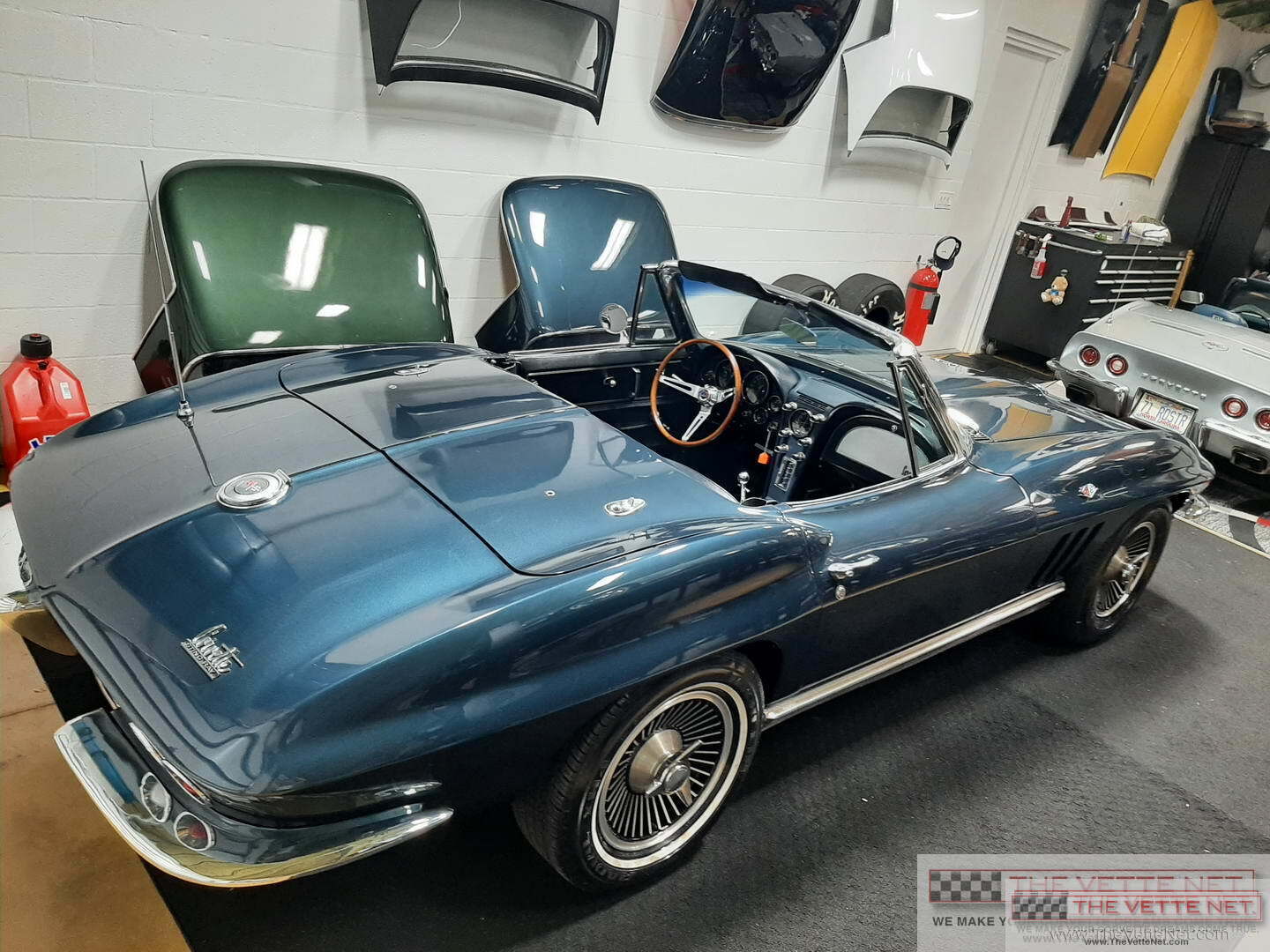1966 Corvette Convertible Laguna Blue