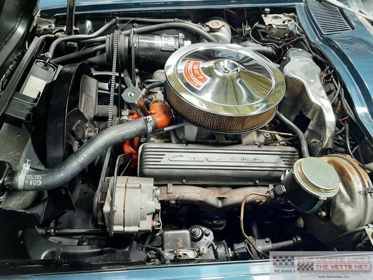 1966 Corvette Convertible Laguna Blue