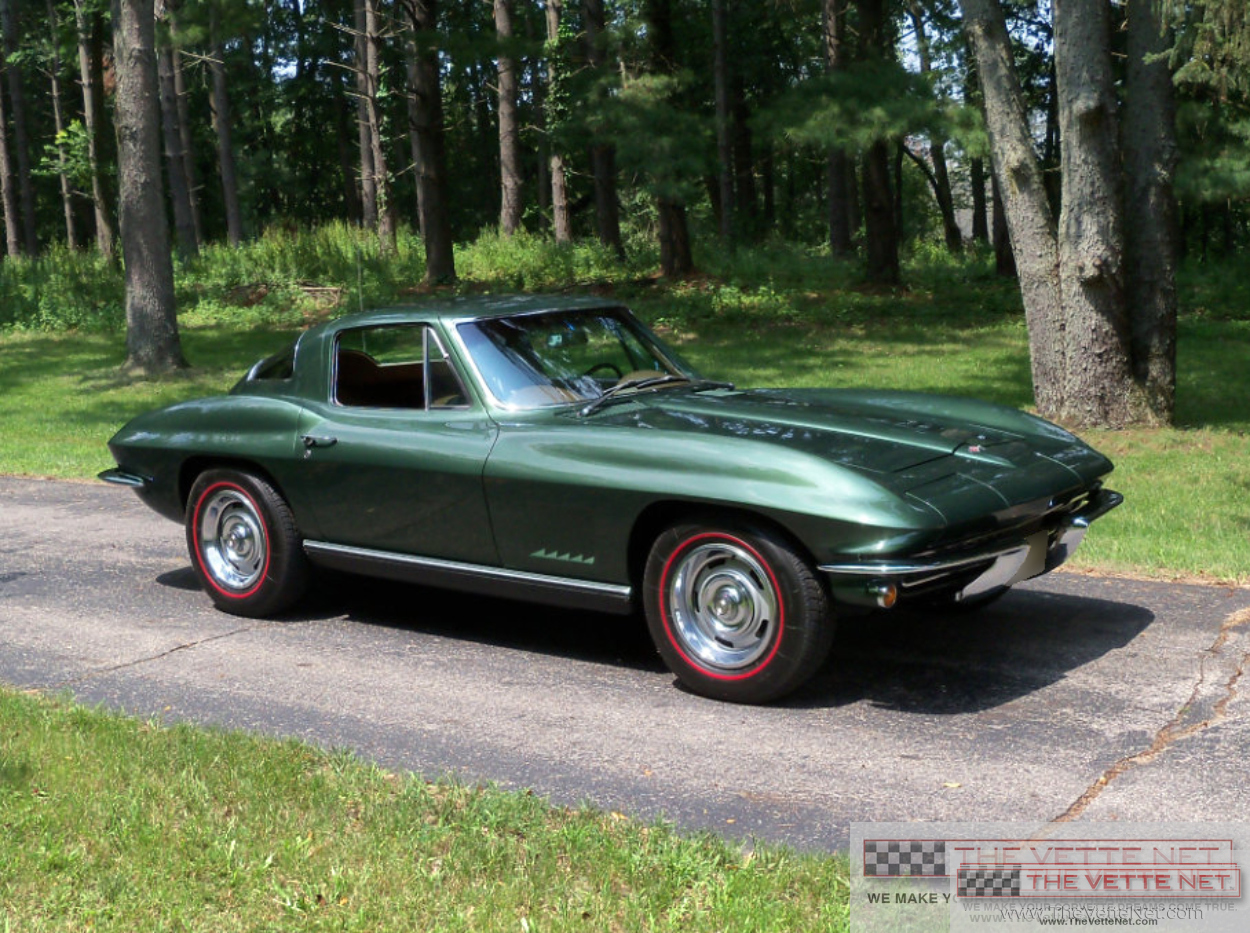 1967 Corvette Coupe Goodwood Green