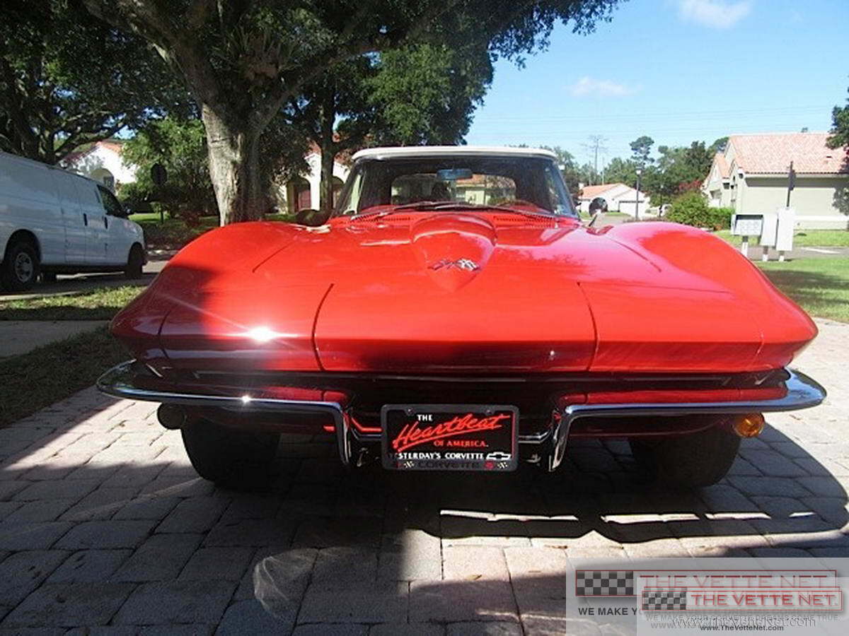 1965 Corvette Convertible Red
