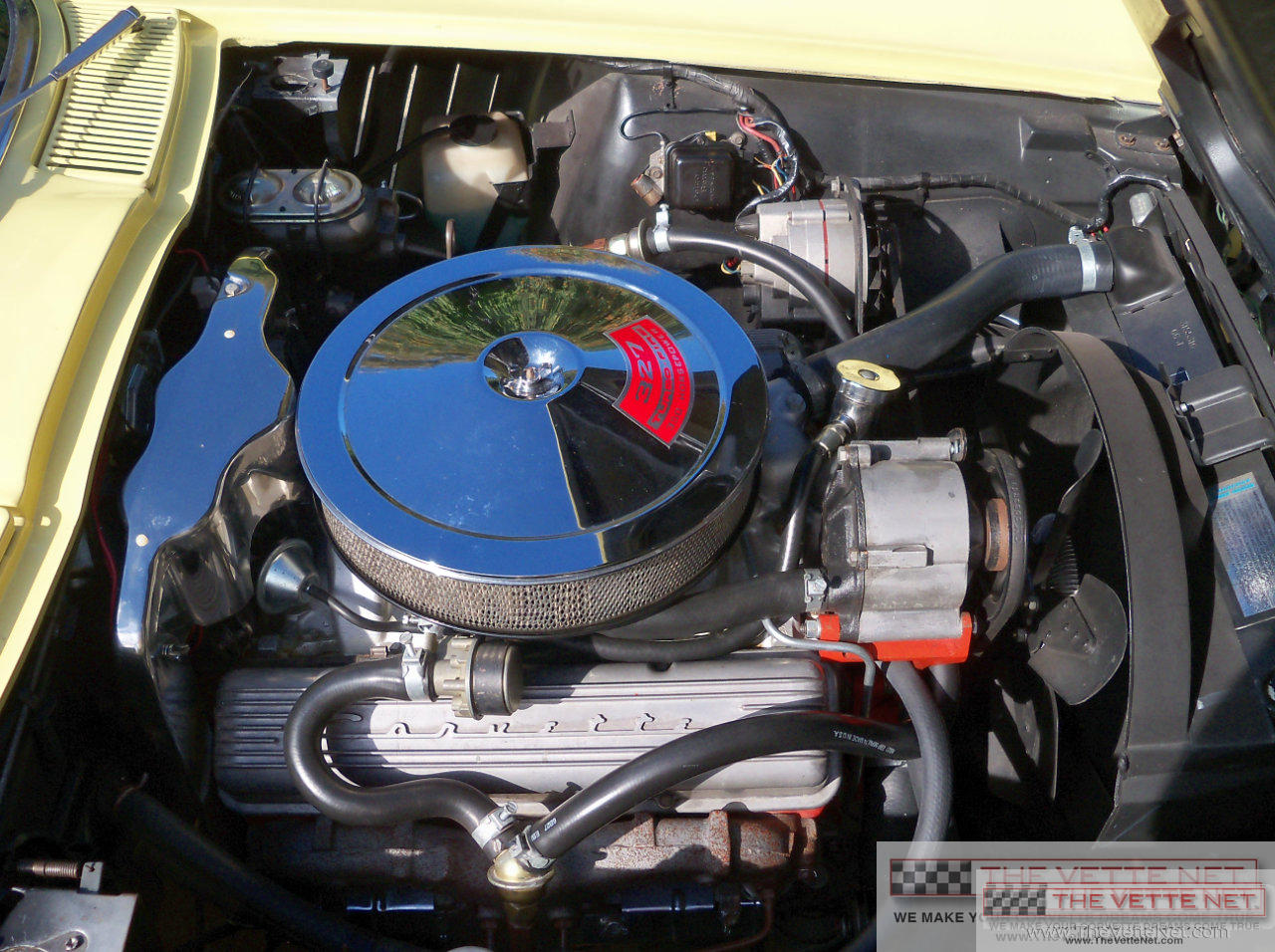 1967 Corvette Coupe Sunfire Yellow Matches code