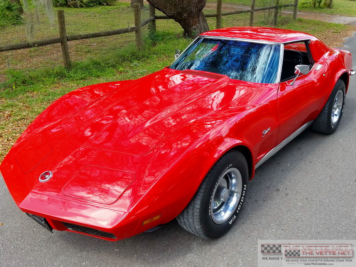 1973 Corvette T-Top Mille Miglia Red