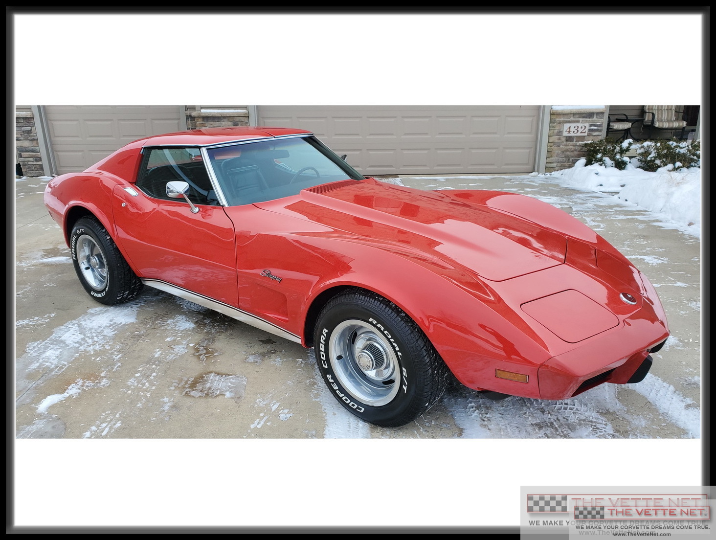 1975 Corvette T-Top Red