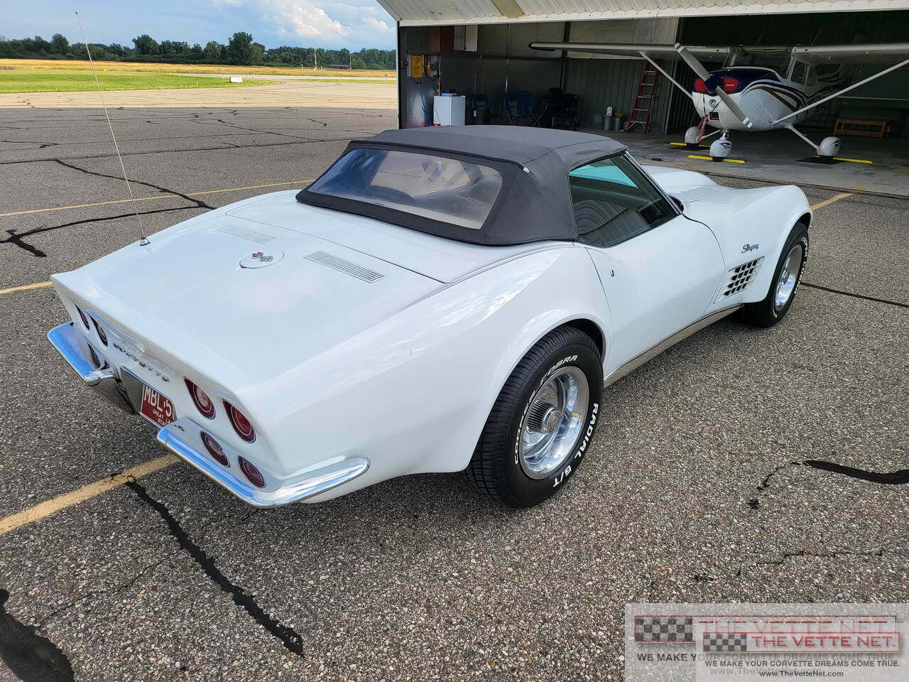 1971 Corvette Convertible White