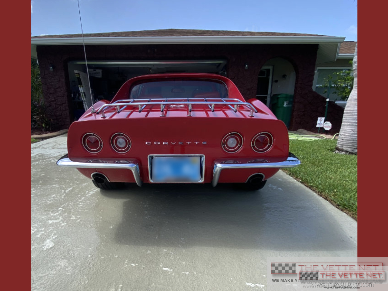 1969 Corvette T-Top Monza Red
