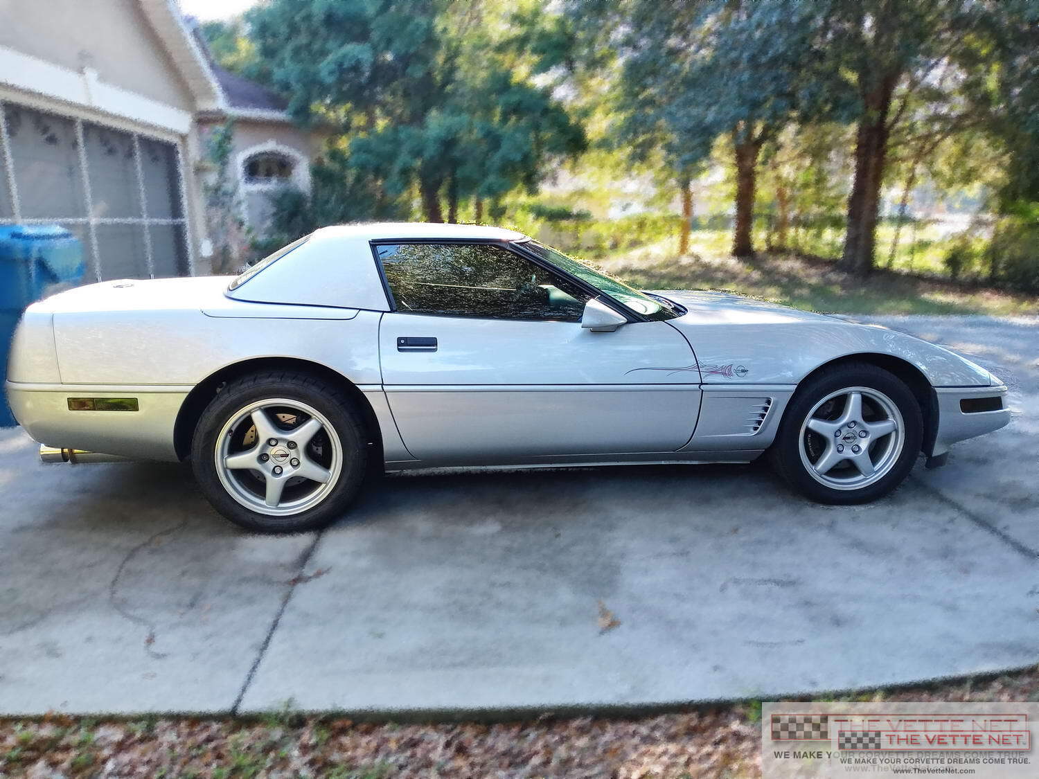 1996 Corvette Convertible Sebring Silver
