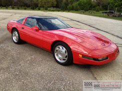 1993 Corvette Coupe Torch Red