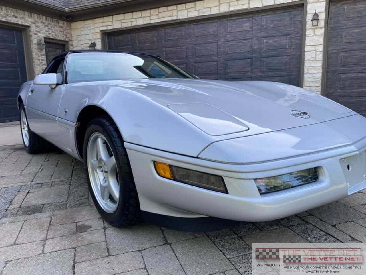 1996 Corvette Convertible Silver