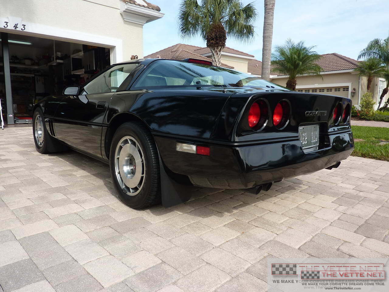 1987 Corvette Hardtop Black